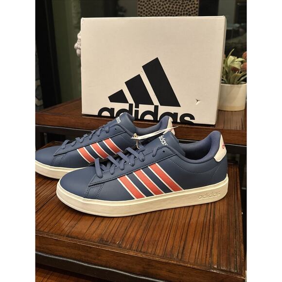 adidas Men\'s Grand Court 2.0 Tennis Size 10.5 Shoe IH4806 New In Box Nordstrom